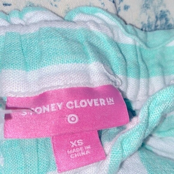 Stoney Clover Target linen blend striped shorts size xsmall - Picture 4 of 5